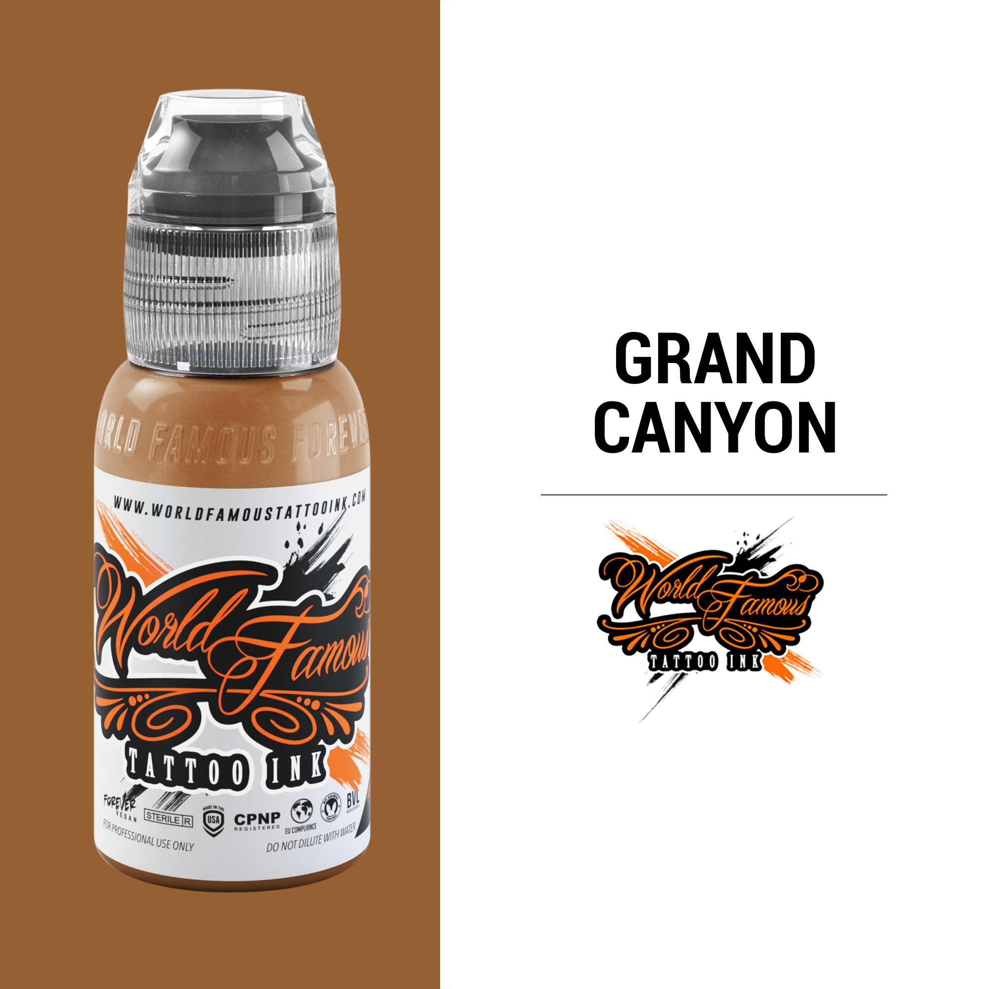 World Famous - Grand Canyon, 1oz - Tattoo Ink