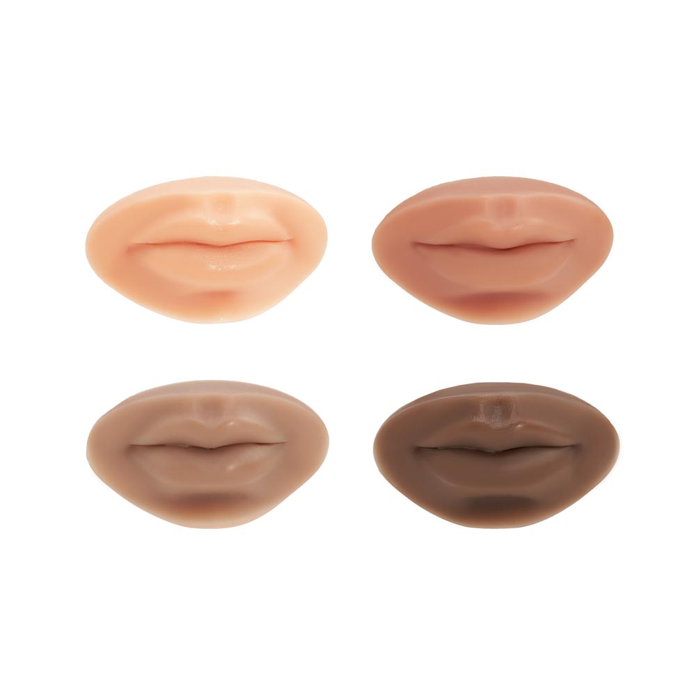 PMU Practice Lips + Piercing Body Bit  — Pick Skin Tone