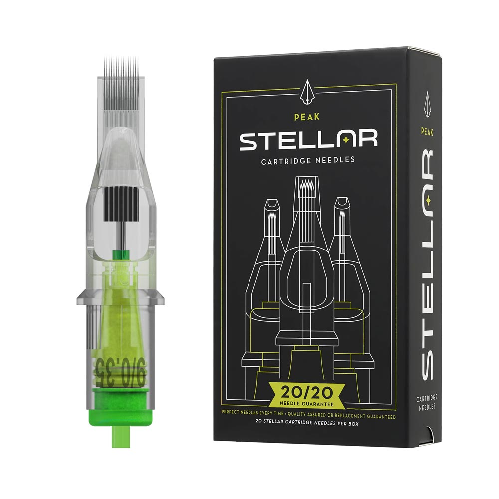 Peak Stellar Needle Cartridges — Box of 20