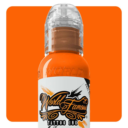 Everest Orange — World Famous Tattoo Ink — Pick Size Everest Orange — World Famous Tattoo Ink — Pick Size