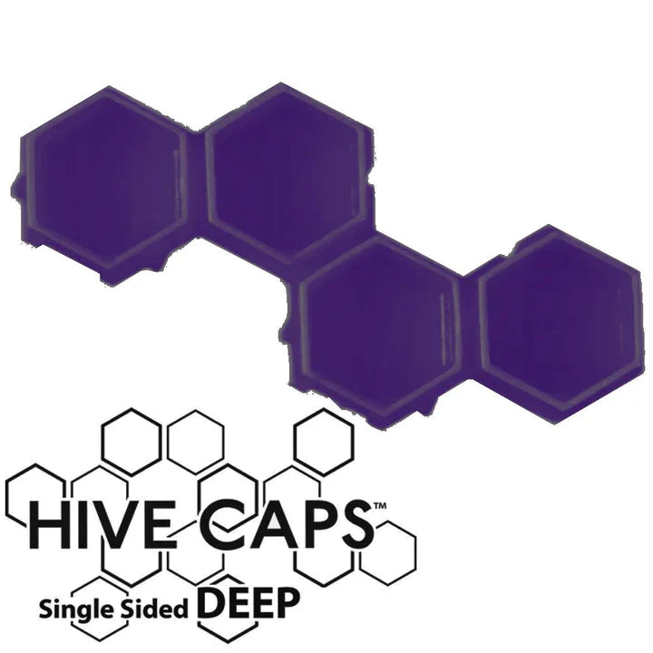 Deep Hive Caps™ — Bag of 200 Ink Caps (50 Pieces) — Pick Color