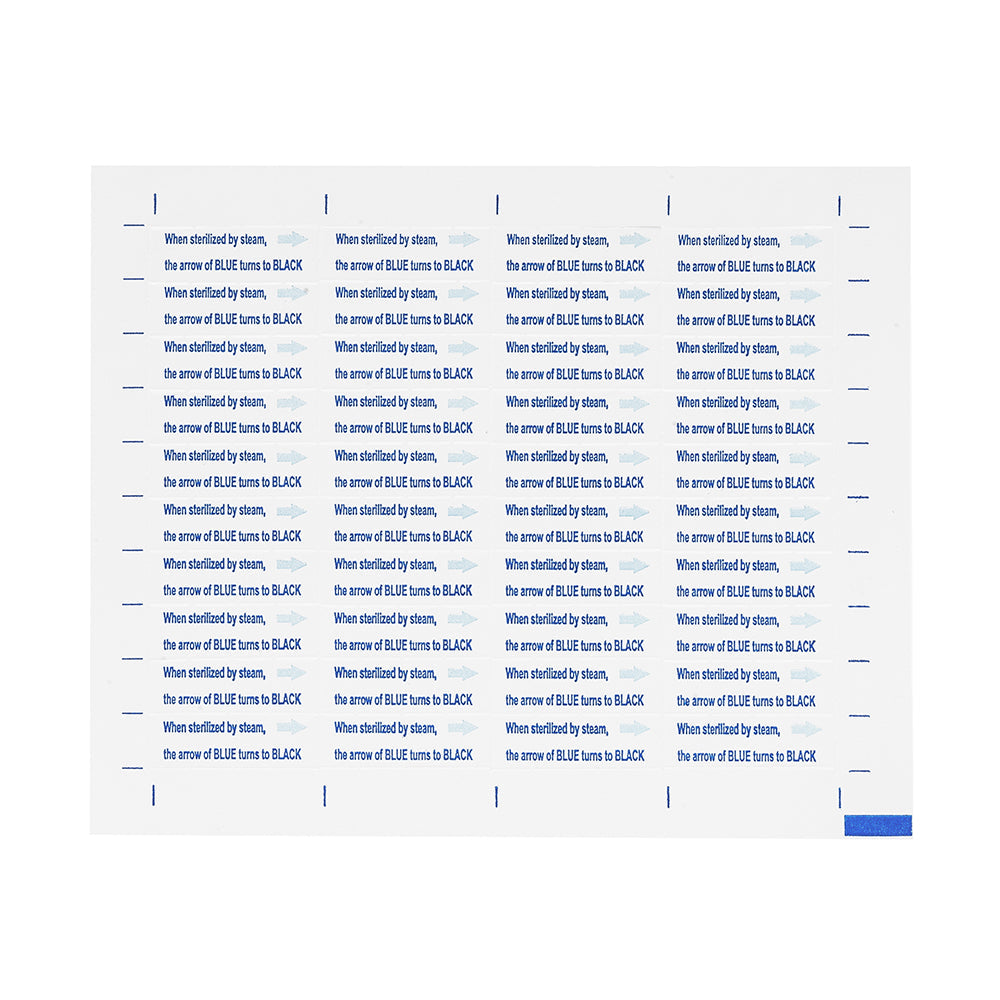 Saferly Internal Steam Indicators - Used with Sterilization Pouches - Price Per 1 Box of 1000