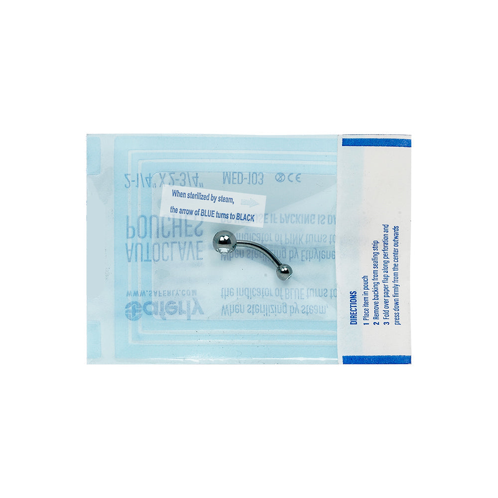 Saferly Internal Steam Indicators - Used with Sterilization Pouches - Price Per 1 Box of 1000