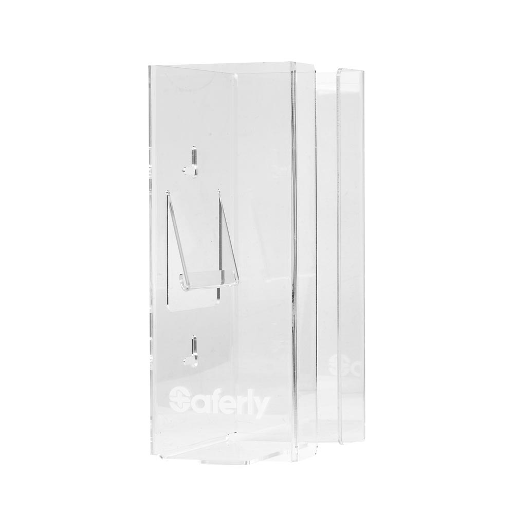 Saferly Acrylic Glove Box Holder + Dispenser