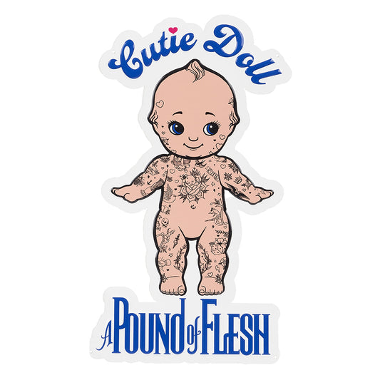 A Pound of Flesh Cutie Doll Tin Tacker — Price Per 1 A Pound of Flesh Cutie Doll Tin Tacker — Price Per 1