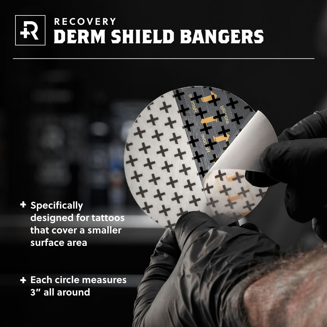 Recovery Derm Shield Bangers — Tub of 100