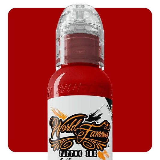 Red Hot — World Famous Tattoo Ink — Pick Size Red Hot — World Famous Tattoo Ink — Pick Size