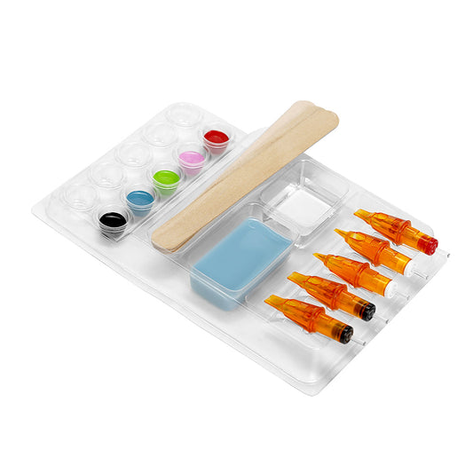 Saferly Disposable Tattoo Workstation Trays — Bag of 25