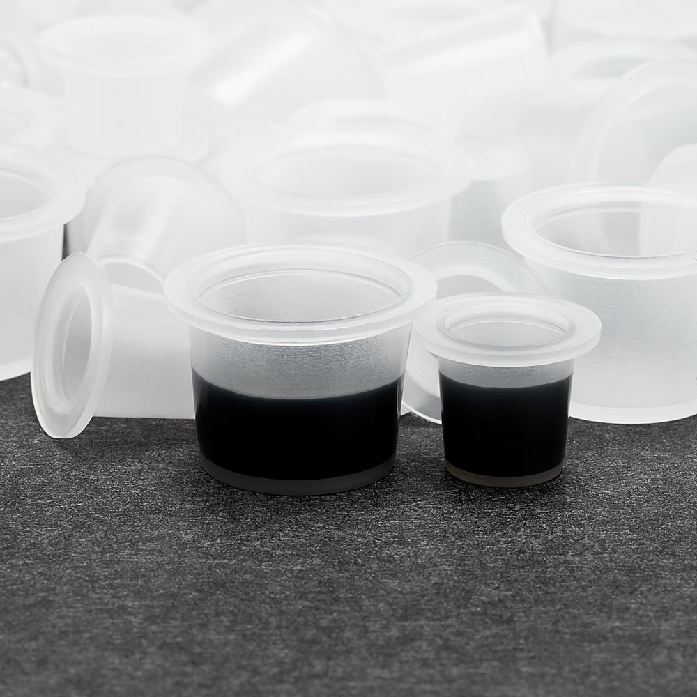 Saferly Tattoo Ink Cups — Bag of 1000— Pick Size