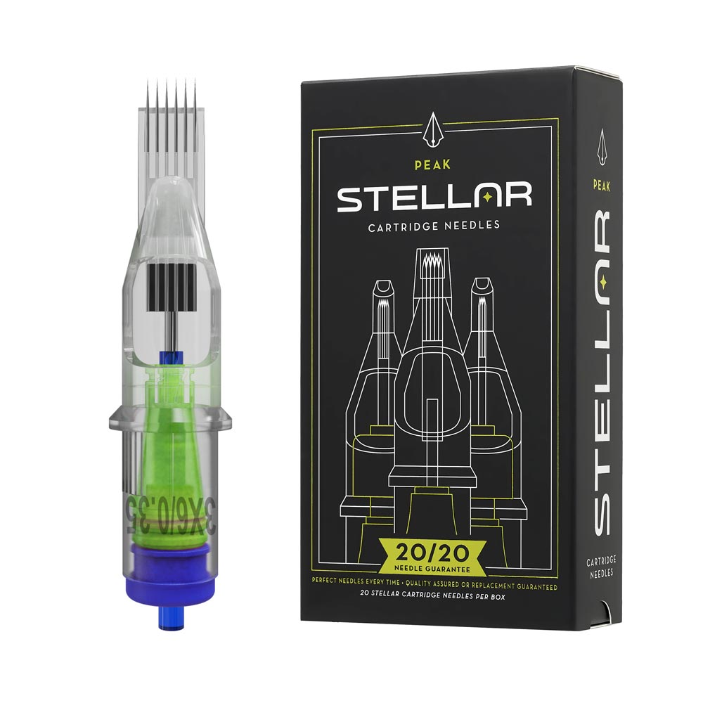 Peak Stellar Needle Cartridges — Box of 20