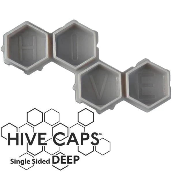 Deep Hive Caps™ — Bag of 200 Ink Caps (50 Pieces) — Pick Color