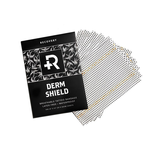 Recovery Derm Shield — 10" x 14" Sheets — Pack of 10