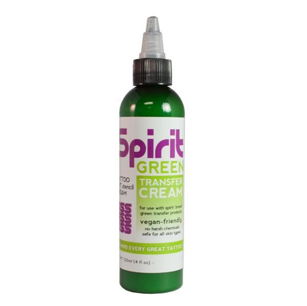 Spirit Green Stencil Transfer Cream for Green Tattoo Stencil - 4oz. Bottle