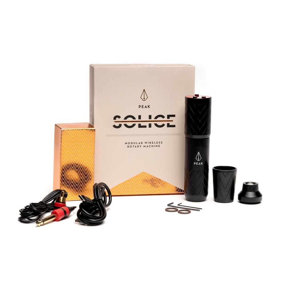 Peak Solice Modular Pen Tattoo Machine — Pick Color