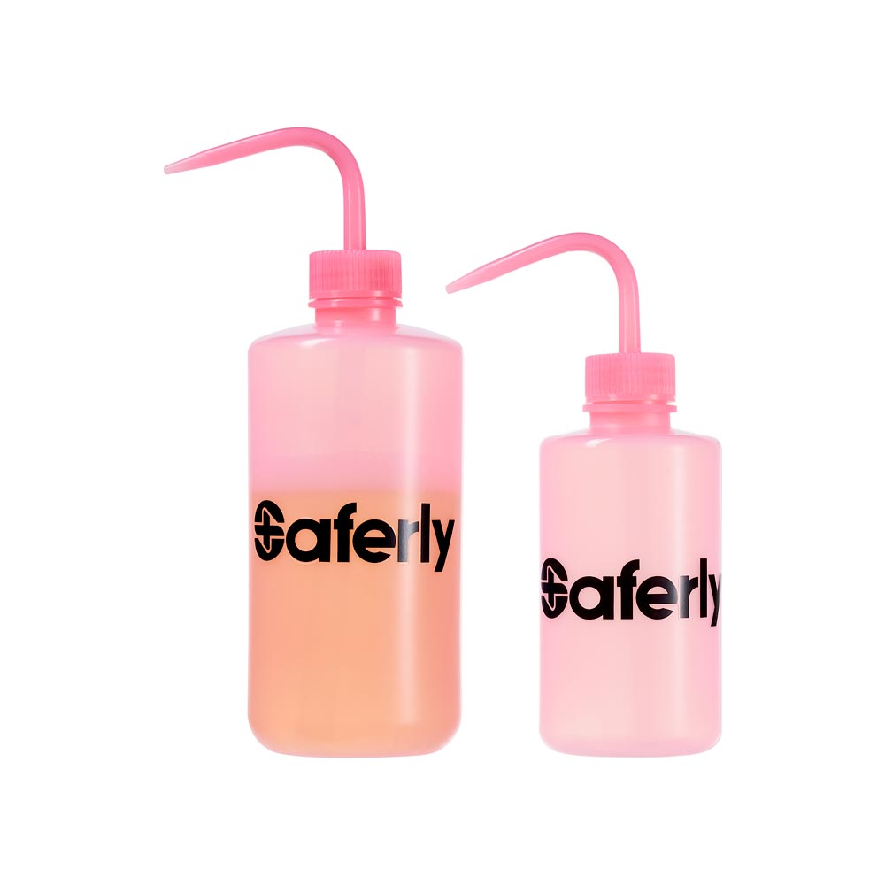 Saferly Squeeze Washer Bottle — Pick Size and Color