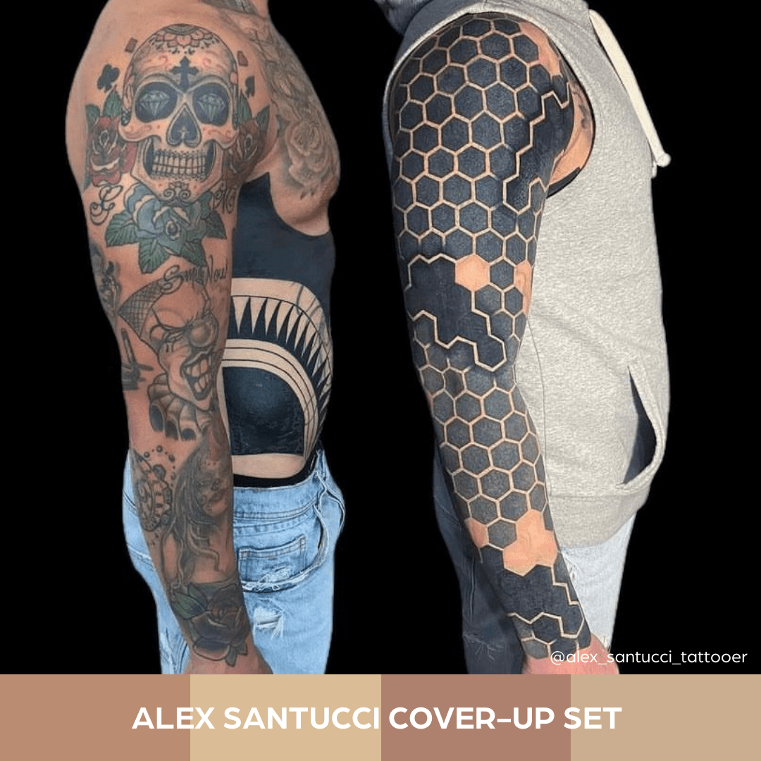 Santucci Skintone Set — World Famous Tattoo Ink — Pick Size