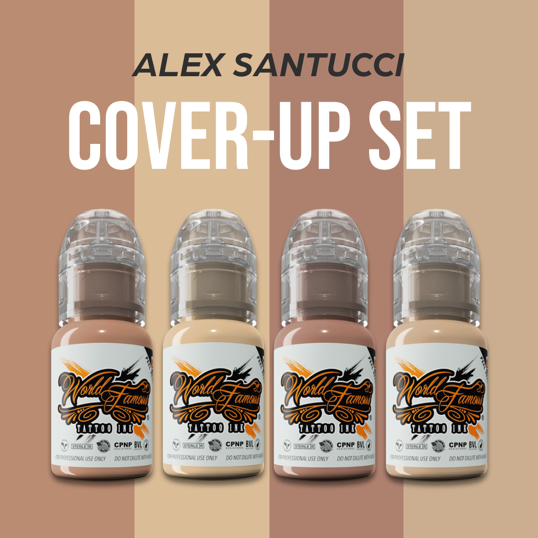 Santucci Skintone Set — World Famous Tattoo Ink — Pick Size