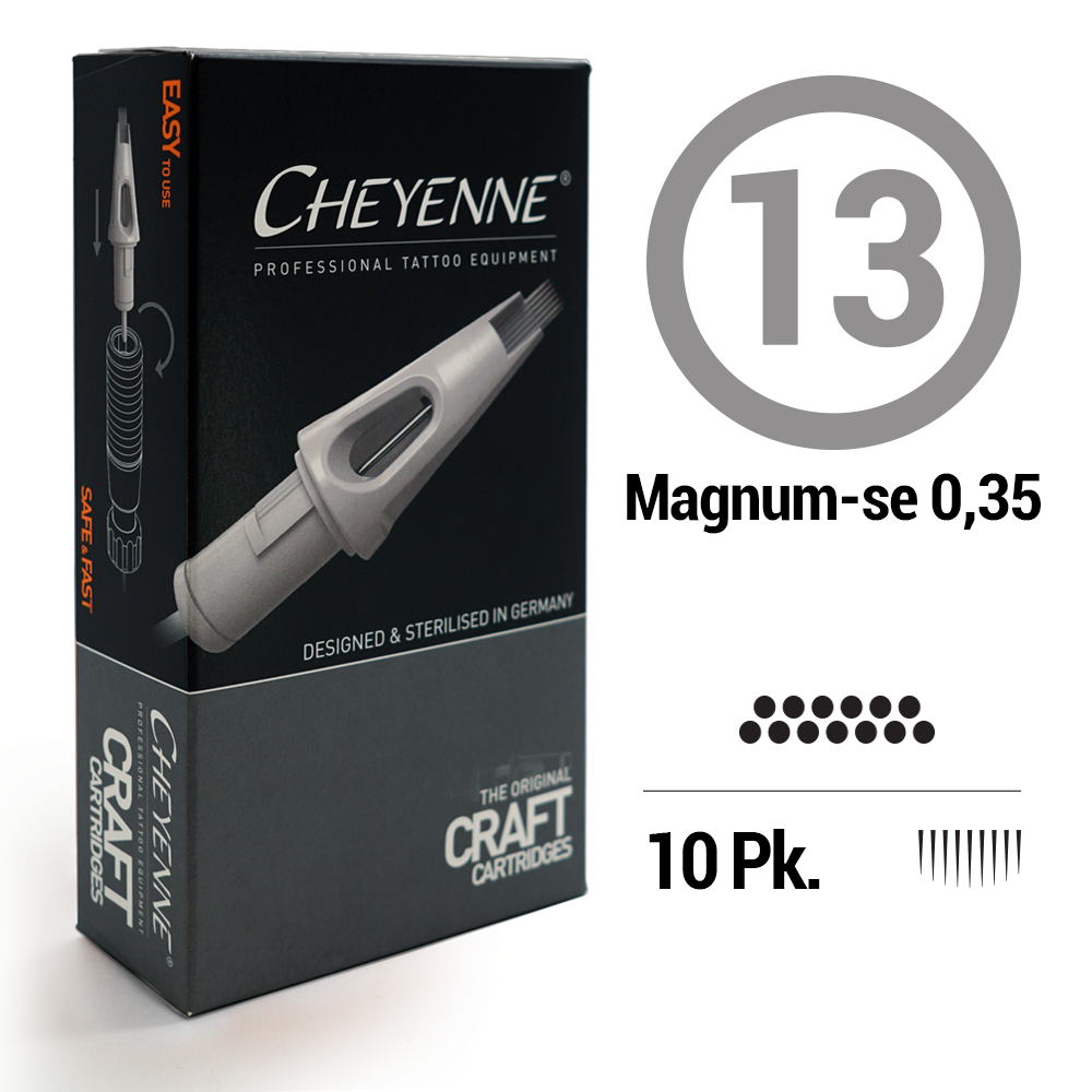 13 Magnum SE Tattoo Craft Cartridge Needle