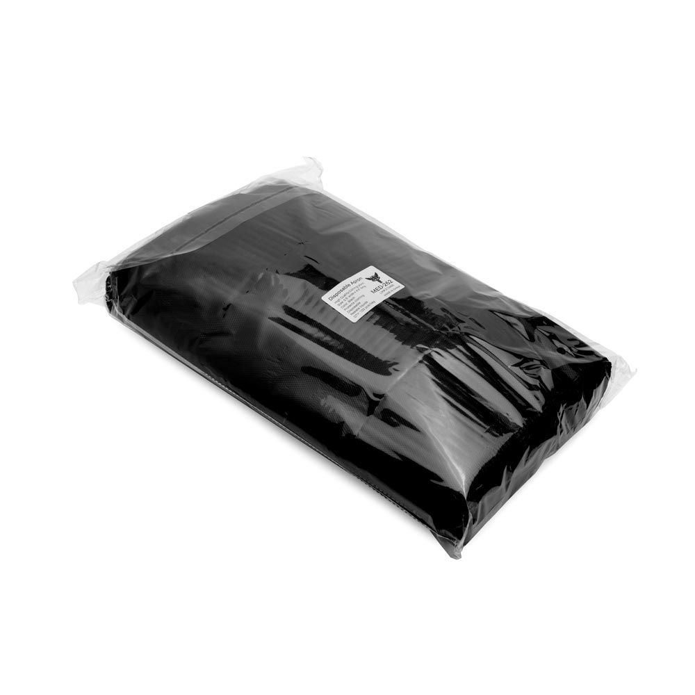 Disposable Black Apron - Barrier Protection - 100 Aprons