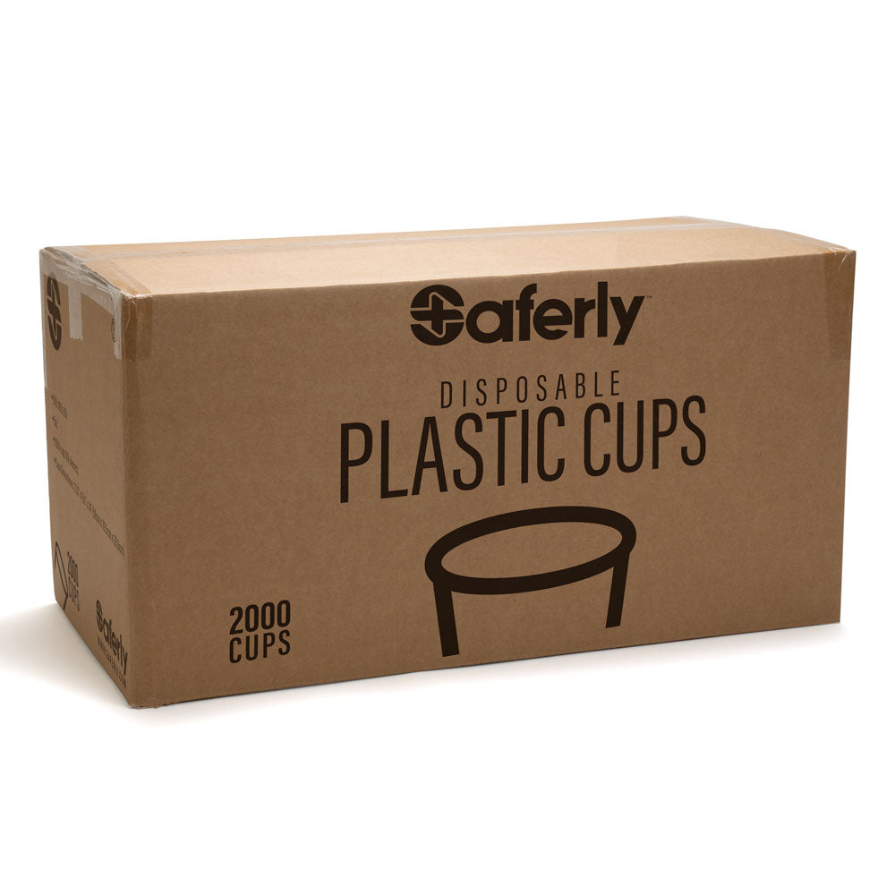 Saferly Disposable Plastic Rinse Cups – Pick Size