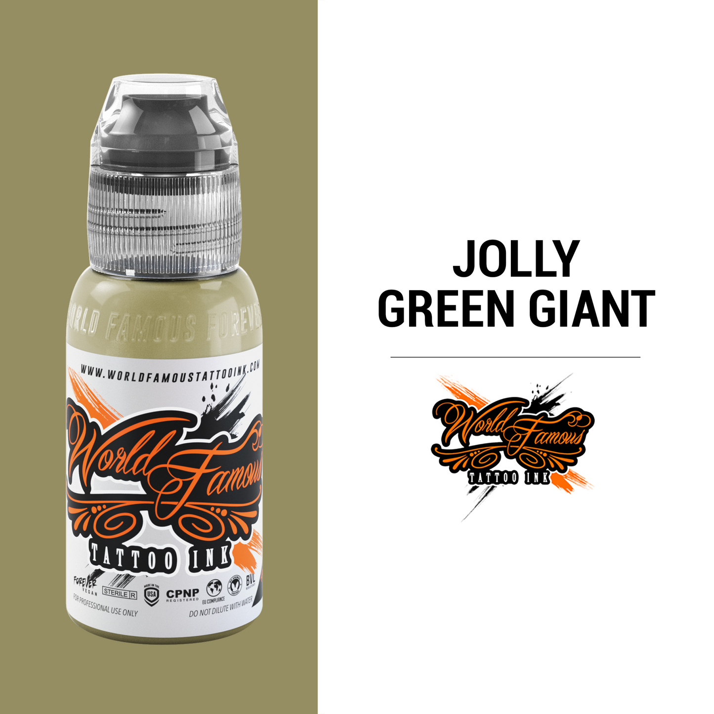 Jolly Green Giant | World Famous Tattoo Ink