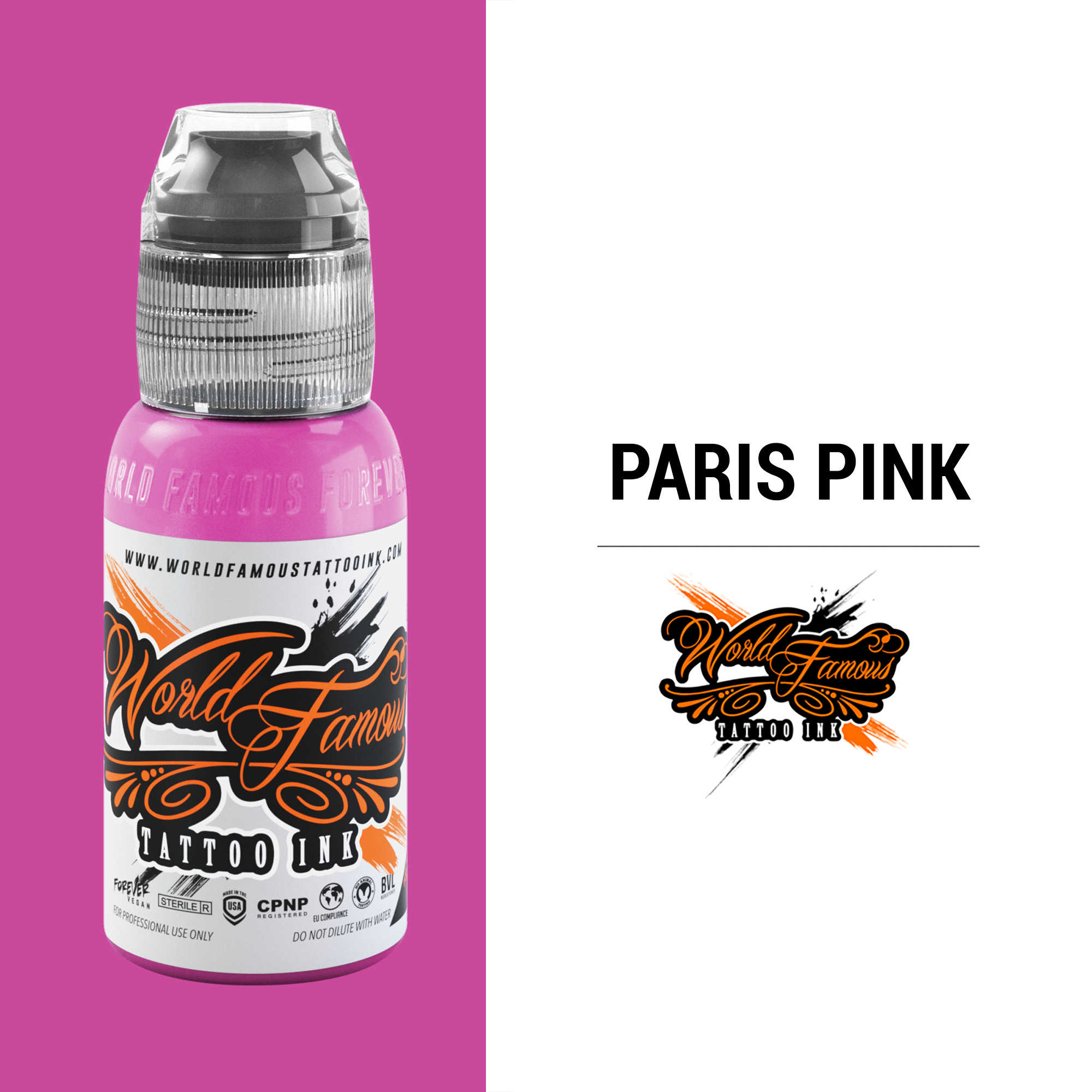Pancho Pink — World Famous Tattoo Ink — Pick Size | PainfulPleasures –  Painful Pleasures