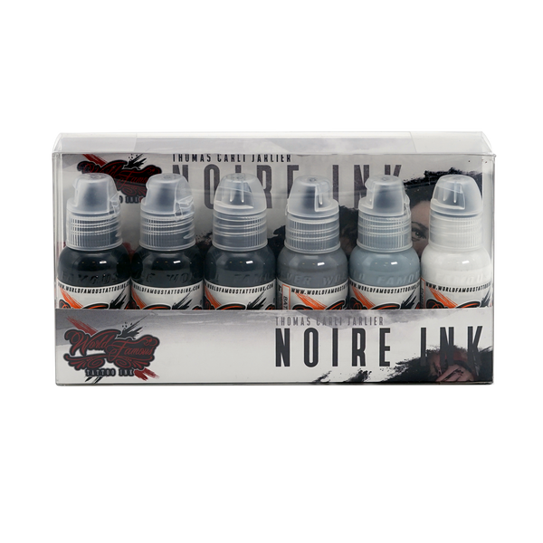 World Famous Limitless - Thomas Carli Jalier Noire Ink Set V2 - 6x30ml